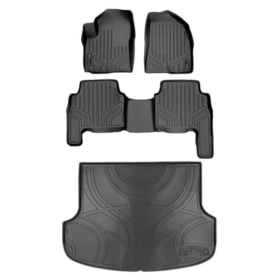 SMARTLINER Custom Fit Floor Liners For 2011-2013 Kia Sorento (5 Pasenger)