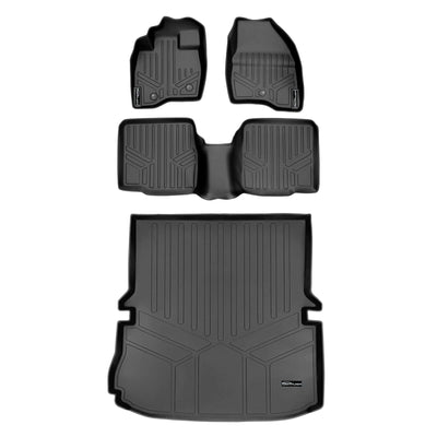 SMARTLINER Custom Fit Floor Liners For 2011-2014 Explorer (without 2nd Row Center Console)