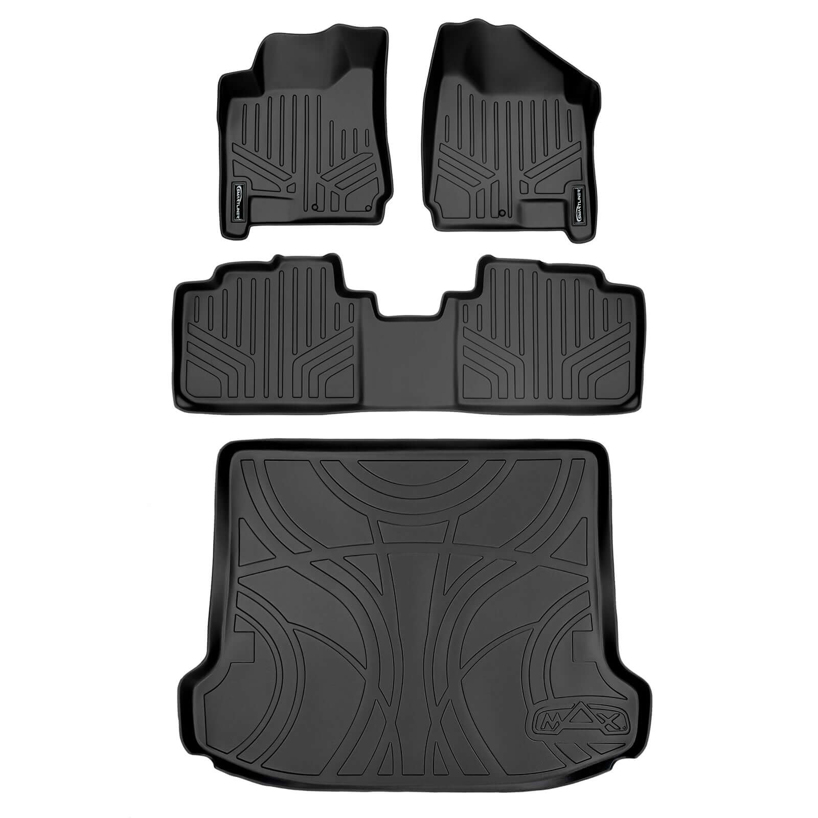 Smart Trim™ Custom Fit Floor Liners For 2010-2016 Cadillac SRX