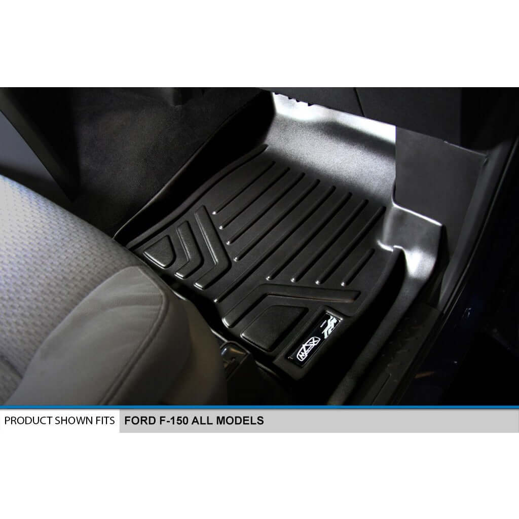 SMARTLINER Custom Fit Floor Liners For 2011-2014 Ford F-150 SuperCrew Cab
