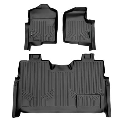 SMARTLINER Custom Fit Floor Liners For 2011-2014 Ford F-150 SuperCrew Cab