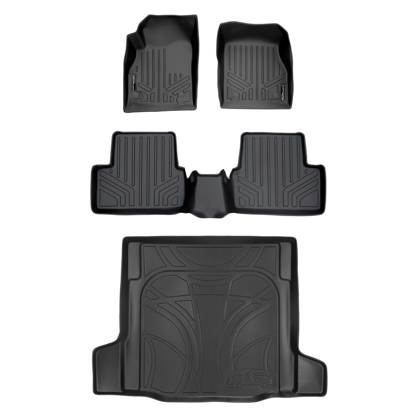 SMARTLINER Custom Fit Floor Liners For 2011-2015 Chevrolet Cruze / 2016 Cruze Limited