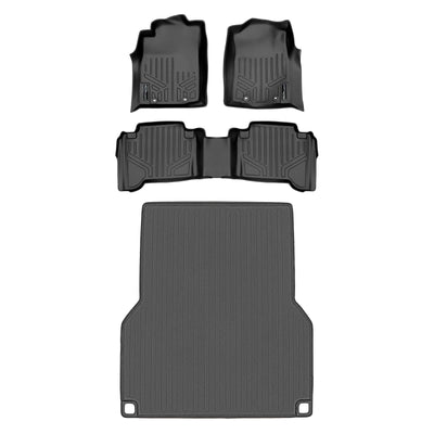 SmartCoverage™ Floor Liners For 2012-2015 Toyota Tacoma Double Cab