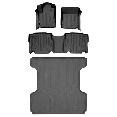 SMARTLINER Custom Fit Floor Liners For 2012-2013 Toyota Tundra CrewMax Cab