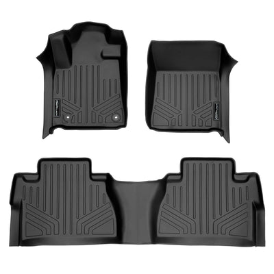 SMARTLINER Custom Fit Floor Liners For 2007 - 2021 Toyota Tundra Double Cab or CrewMax Cab