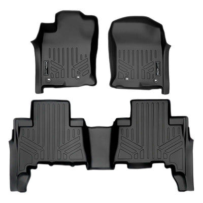 SMARTLINER Custom Fit Floor Liners For 2013-2024 Toyota 4Runner (7 Passenger with 3rd Row Seats)
