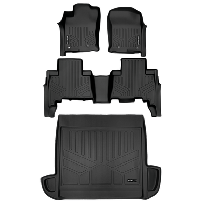 SMARTLINER Custom Fit Floor Liners For 2013-2026 Toyota 4Runner (5 Passenger Model without Sliding Rear Tray)