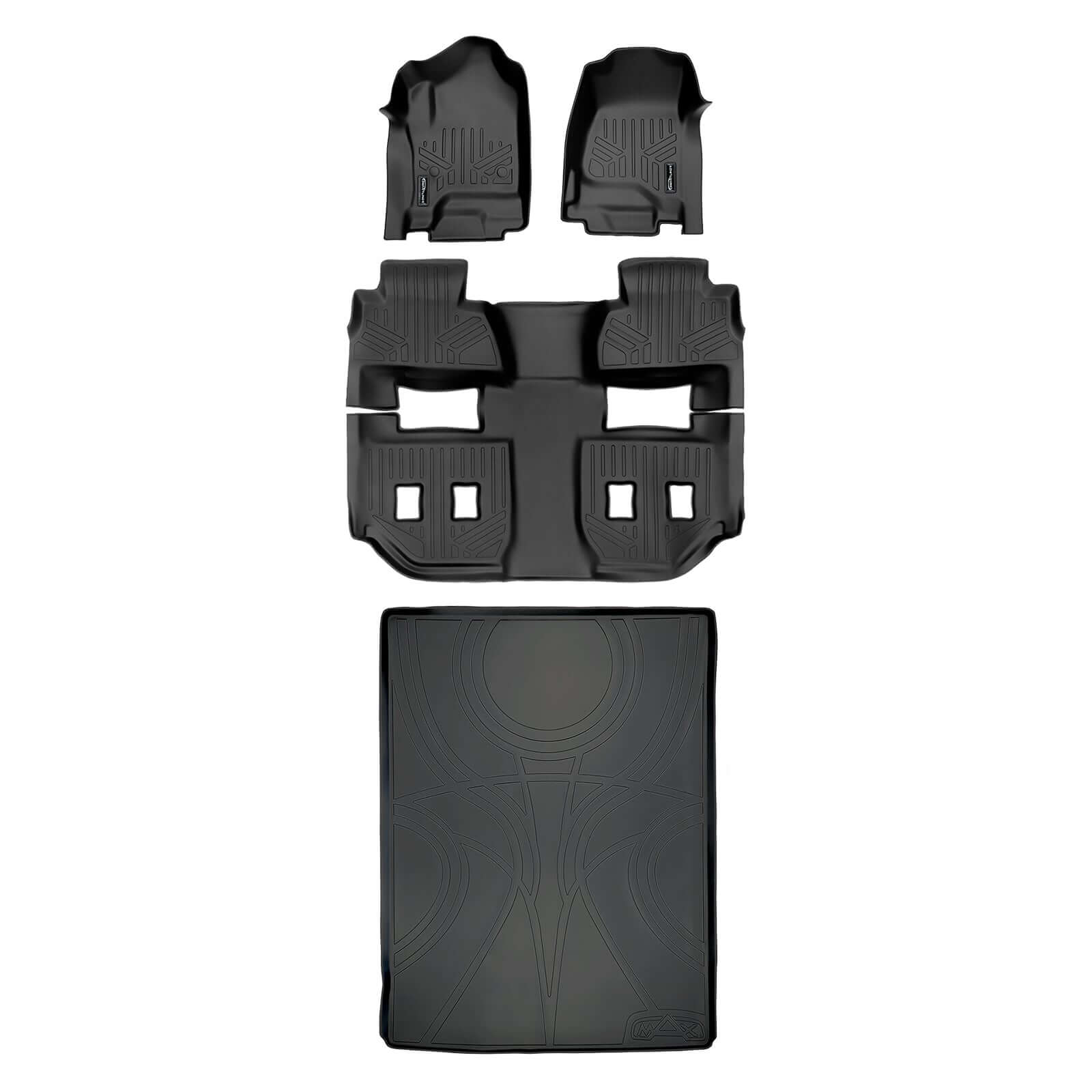 SMARTLINER Floor Liners for 2015 - 2020 Chevrolet Suburban/GMC Yukon XL