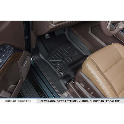 SmartCoverage™ Floor Liners For Crew Cab 2014-2018 Silverado/Sierra 1500 - 2015-2021 2500/3500 HD