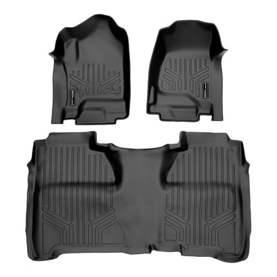 SmartCoverage™ Floor Liners For Crew Cab 2014-2018 Silverado/Sierra 1500 - 2015-2021 2500/3500 HD