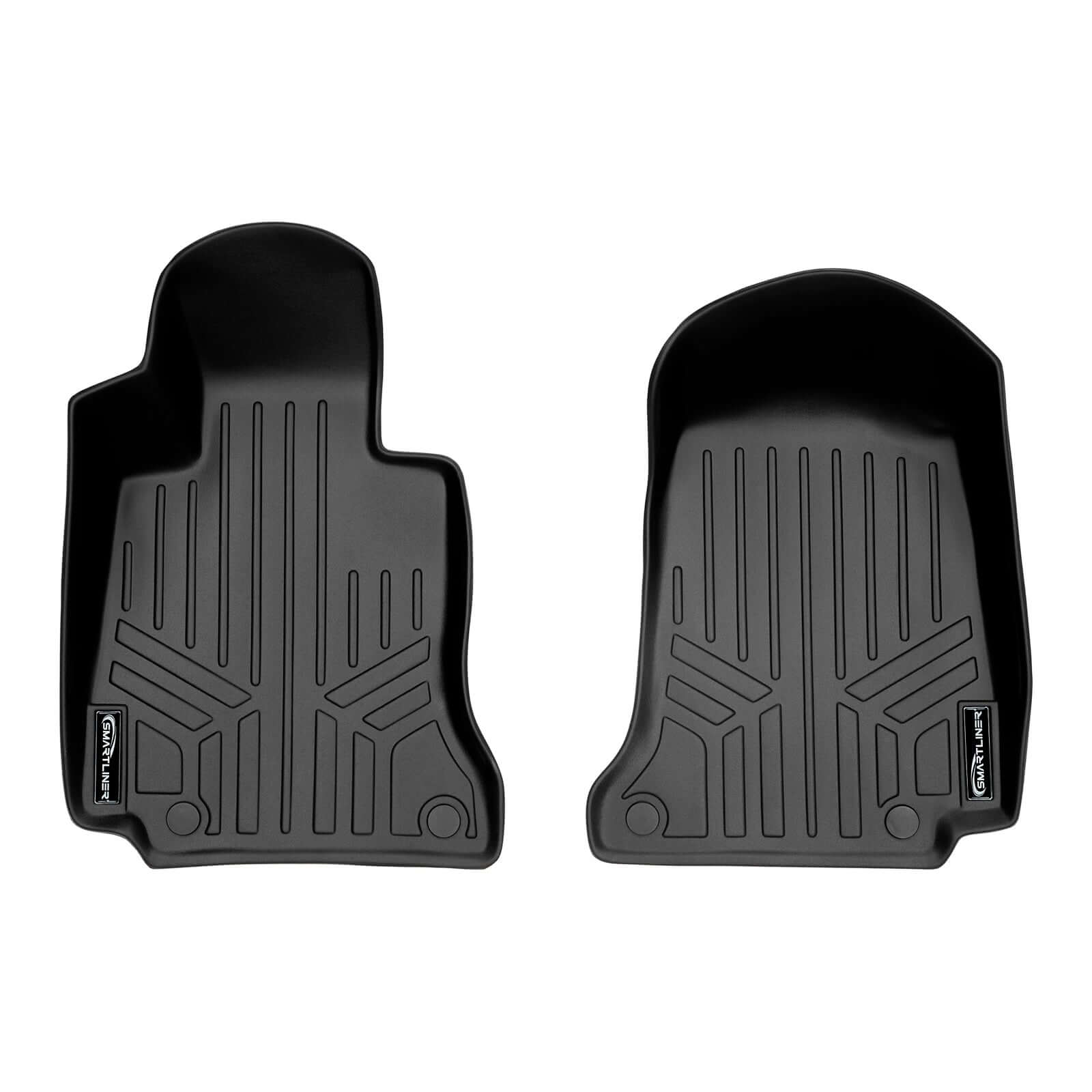 Smart Trim™ Custom Fit Floor Liners For 2015-2021 Mercedes Benz C Class Sedan (No Hybrid Models)