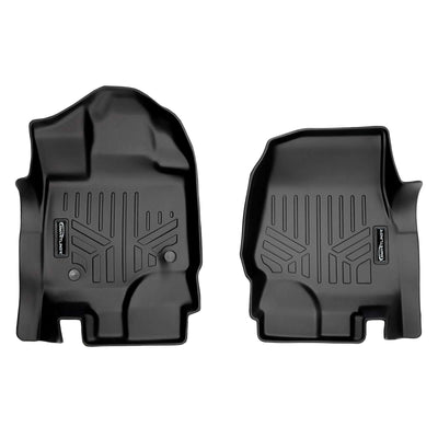 SmartCoverage™ Floor Liners For 2015-2026 Ford F-150 SuperCrew Cab (1st Row Bucket) (Vinyl)