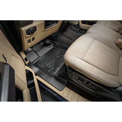 SmartCoverage™ Floor Liners For 2015-2026 Ford F-150 SuperCrew Cab (1st Row Bench) (No OTH and no 2nd Row Underseat Storage)