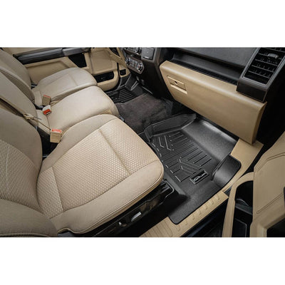 SmartCoverage™ Floor Liners For 2015-2026 Ford F-150 SuperCrew Cab (1st Row Bench) (No OTH and no 2nd Row Underseat Storage)