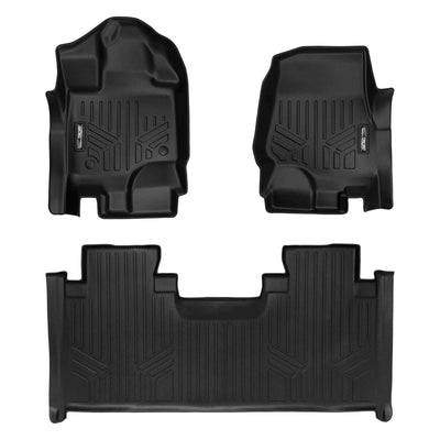 SMARTLINER Custom Fit Floor Liners For 2015-2026 Ford F-150 SuperCab with 1st Row Bench Seat