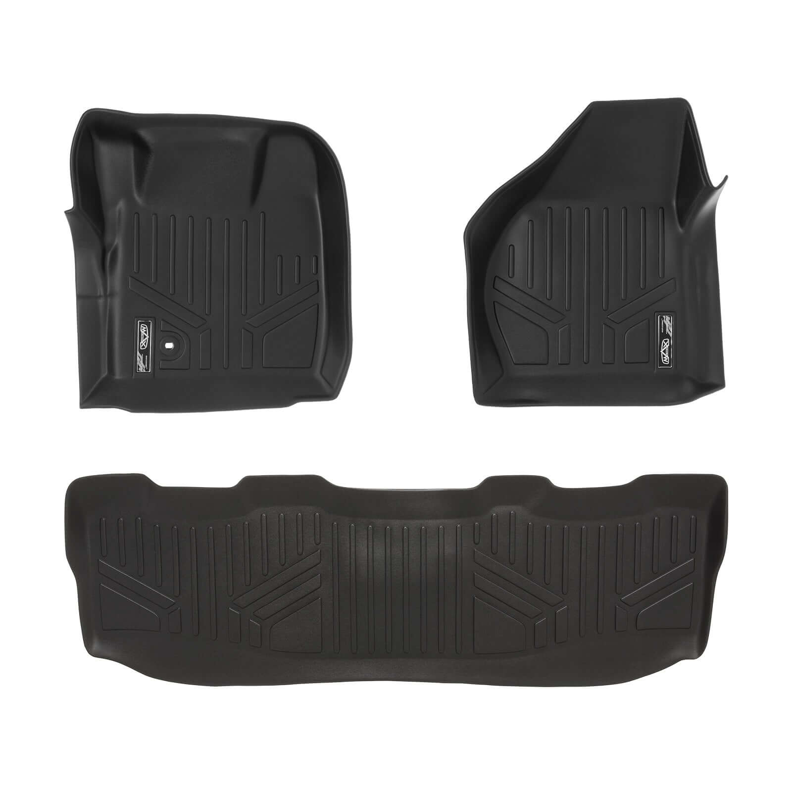 SMARTLINER Custom Fit Floor Liners For 2008-2010 Ford F-250 / F-350 / F-450 Super Duty Crew Cab