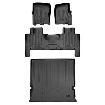 SMARTLINER Custom Fit Floor Liners For 2011 - 2017 Ford Expedition/Lincoln Navigator with Console