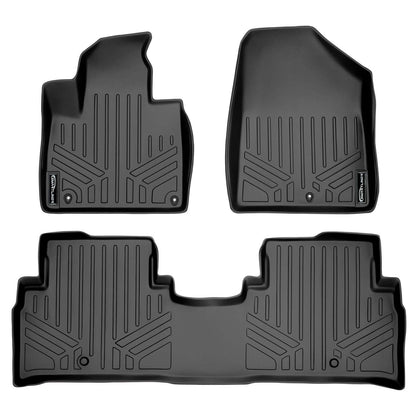 SMARTLINER Custom Fit Floor Liners For 2016-2020 Kia Sorento (7 Passenger Model Only)