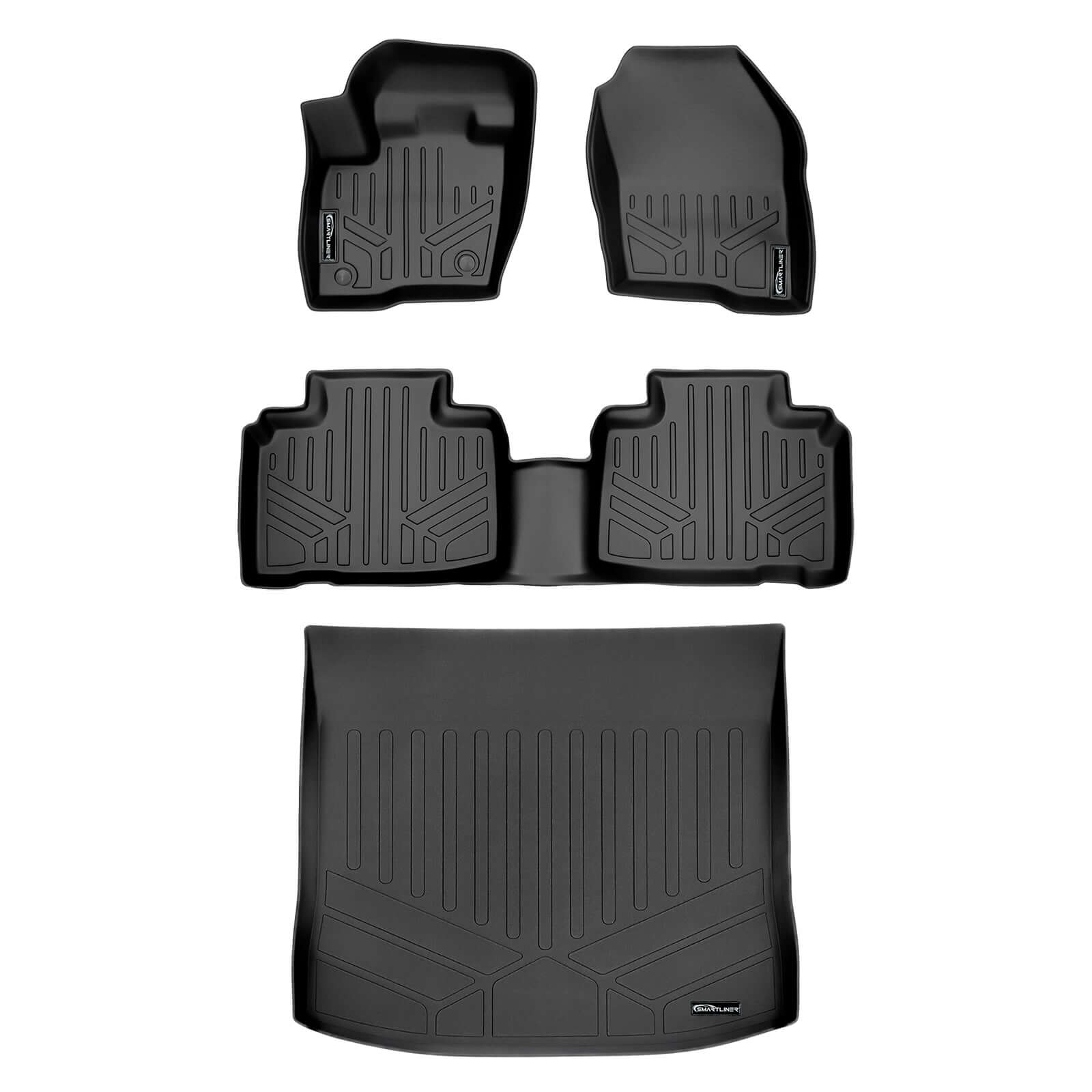 SMARTLINER Custom Fit Floor Liners For 2015-2024 Ford Edge