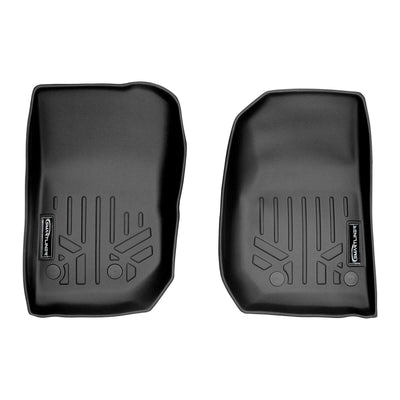 SMARTLINER Custom Fit Floor Liners For 2015-2018 Jeep Wrangler 2 Door Model Only (JK Old Body Style Only)