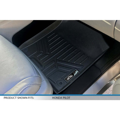 SMARTLINER Custom Fit Floor Liners For 2016-2022 Honda Pilot (7 Passenger Model)