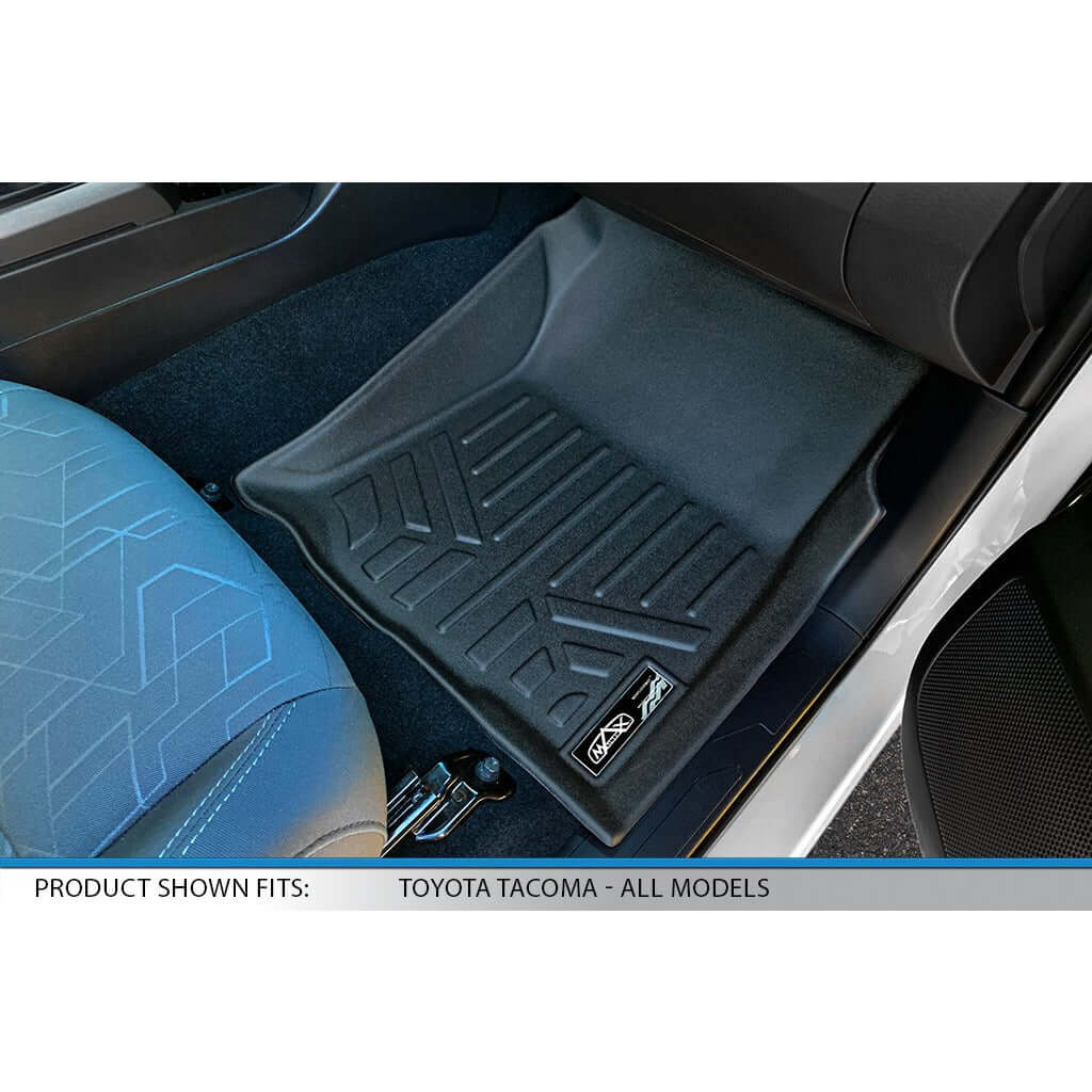 SmartCoverage™ Custom Fit Floor Liners For 2016-2017 Toyota Tacoma Double Cab