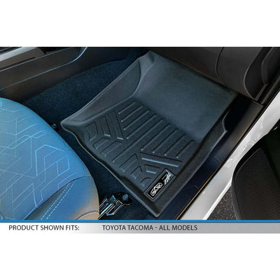 SmartCoverage™ Custom Fit Floor Liners For 2016-2017 Toyota Tacoma Double Cab