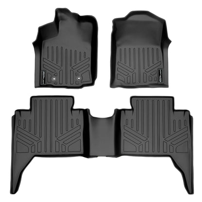 SmartCoverage™ Custom Fit Floor Liners For 2016-2017 Toyota Tacoma Double Cab