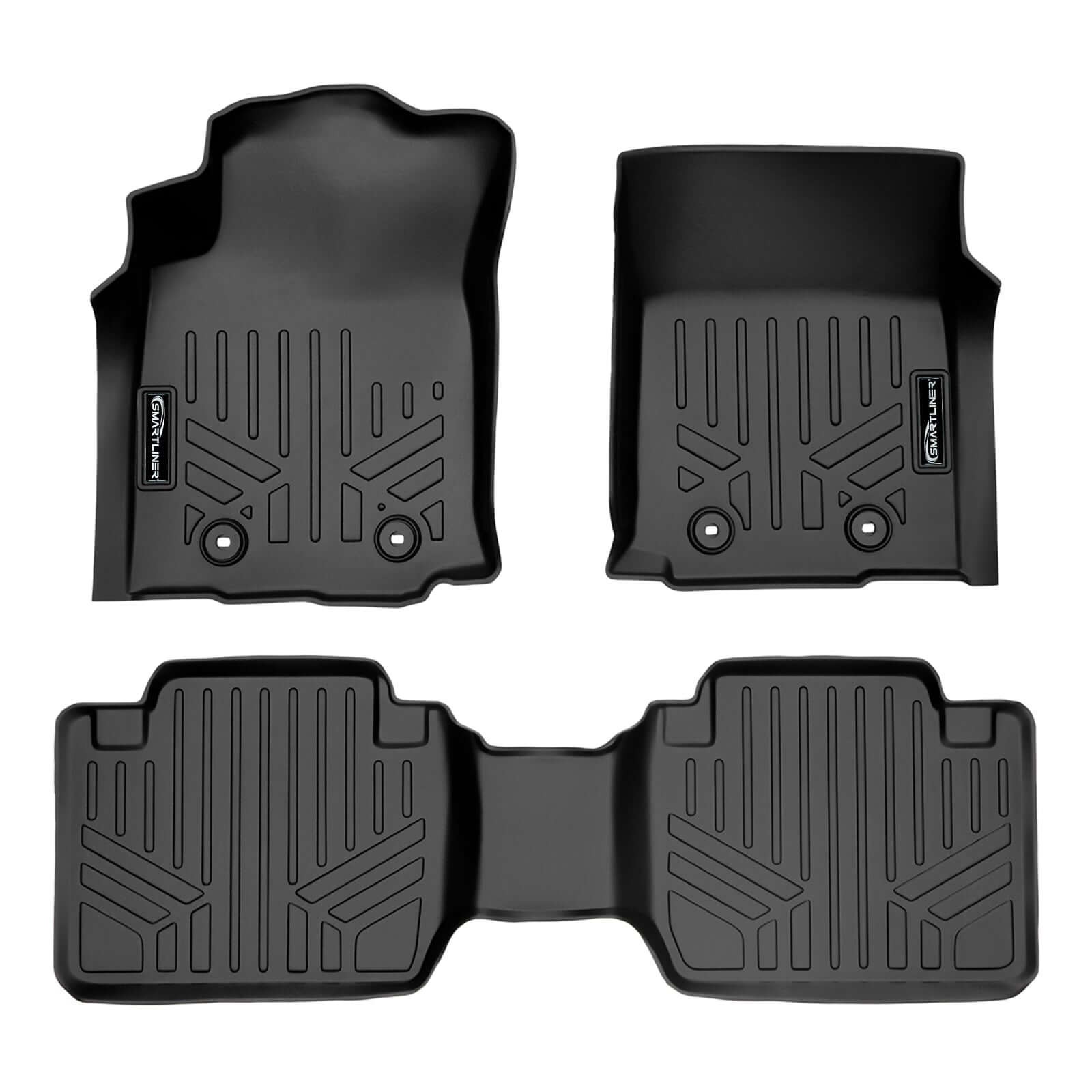 SmartCoverage™ Floor Liners For 2018-2023 Toyota Tacoma Access Cab with Manual Transmission