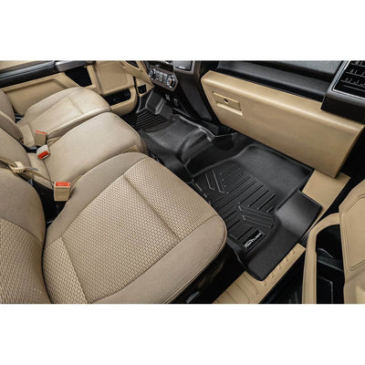 SmartCoverage™ Floor Liners For 2015-2026 Ford F-150 SuperCrew Cab (1st Row Bench) No 2nd Row Underseat Storage