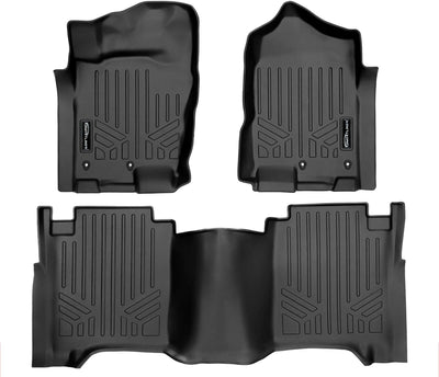 SMARTLINER Floor Liners for 2017-2022 Nissan Titan King Cab With No OTH coverage