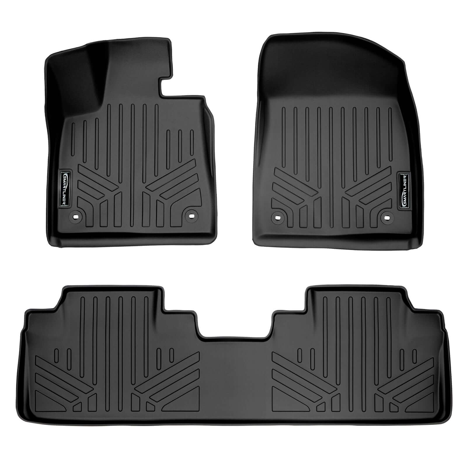 SMARTLINER Custom Fit Floor Liners For 2018-2022 Lexus RXL (6 Passenger)