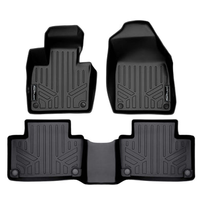 SMARTLINER Custom Fit Floor Liners For 2020-2026 Volvo XC90 (7 Passenger Models. No Plug-in Hybrid Models)