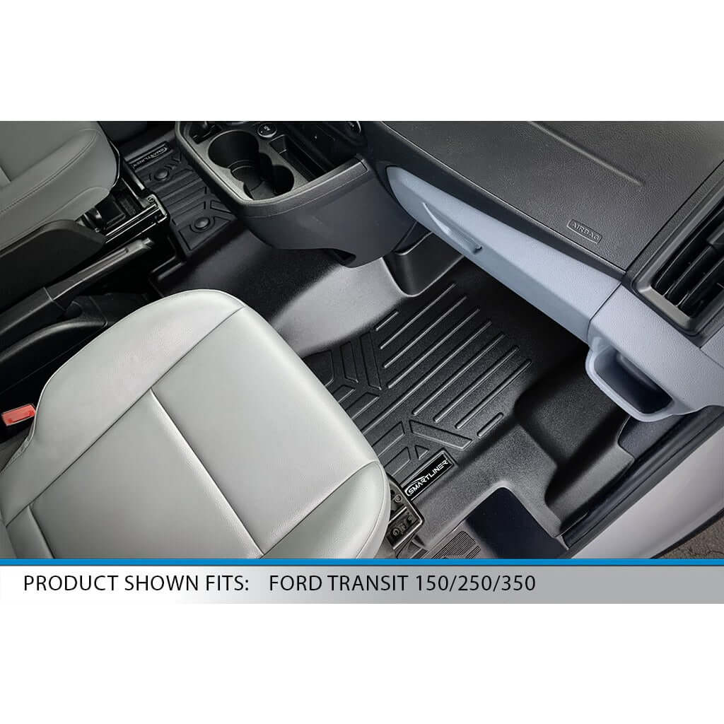 SMARTLINER Floor Liners for 2015-2019 Ford Transit (No Transit Connect)
