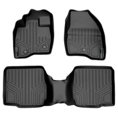SMARTLINER Floor Liners for 2017-2019 Ford Explorer (with 2nd Row Center Console)