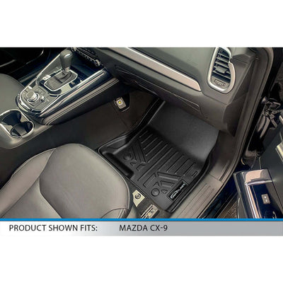 SMARTLINER Custom Fit Floor Liners For 2020-2023 Mazda CX-9 (6 Passenger Without CC)