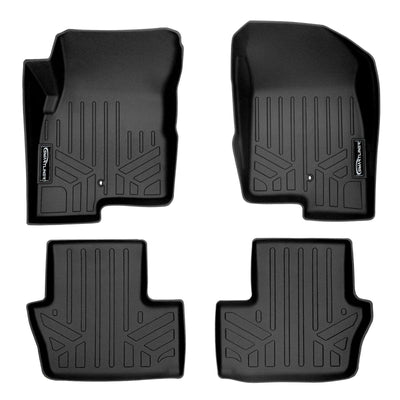 SMARTLINER Floor Liners for 2007-2012 Dodge Caliber / 2007-2017 Jeep Patriot / Compass Old Body Style