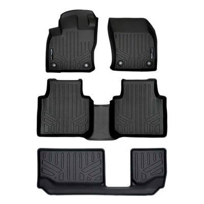 SMARTLINER Floor Liners for 2018-2024 Volkswagen Tiguan (7 Passenger)