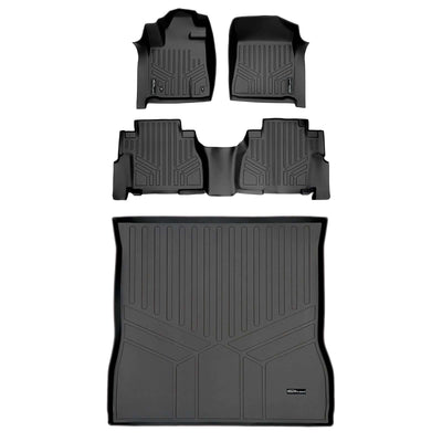 SMARTLINER Custom Fit Floor Liners For 2008-2011 Toyota Sequoia (with Bench Seat)