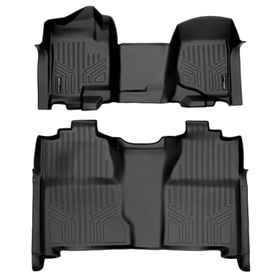 Smart Trim™ Custom Fit Floor Liners For 2007-2013 Silverado/Sierra 1500 - 2007-2014 2500/3500 HD Crew Cabin (Copy)