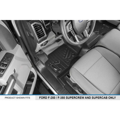 SMARTLINER Floor Liners for 2017-2026 Ford F-250/F-350 Super Duty Crew Cab (1st Row Bench)