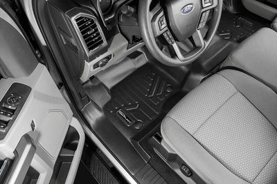 SMARTLINER Floor Liners for 2017-2026 Ford F-250|F-350 Super Crew Cab (1st Row Bench) with Over The Hump Coverage and no 2nd Row Under Seat Storage