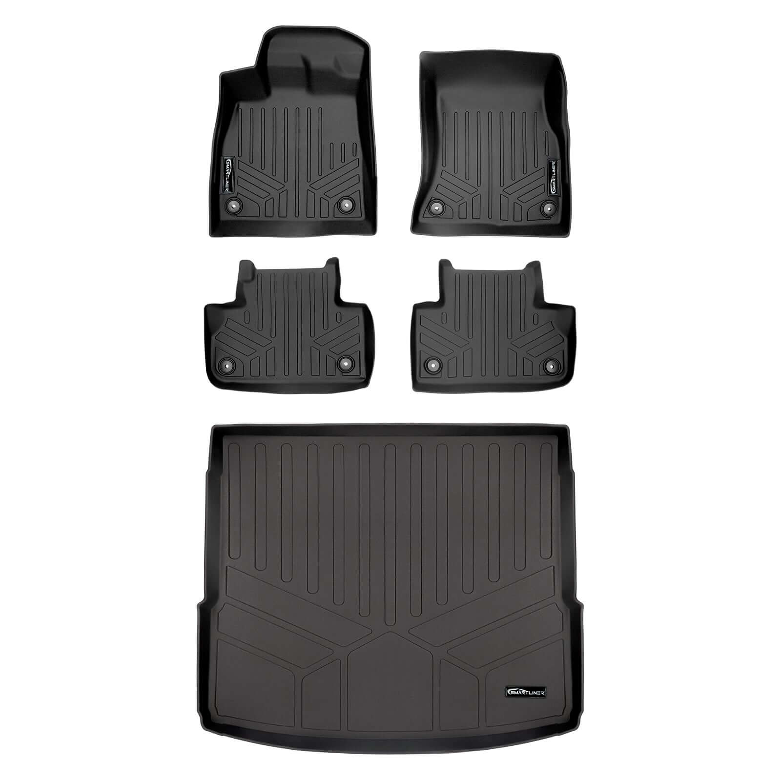SMARTLINER Floor Liners for 2018-2025 Audi Q5 / SQ5 (Non-Hybrid Models)