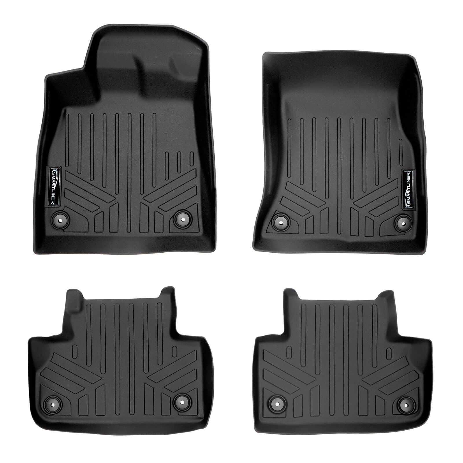 SMARTLINER Floor Liners for 2018-2025 Audi Q5 / SQ5 (Hybrid Models)