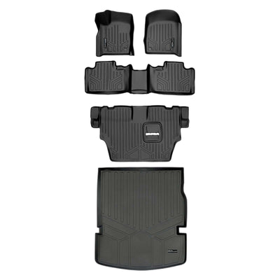 Smart Trim™ Floor Liners For 2016-2025 Dodge Durango ((2nd Row Bench))