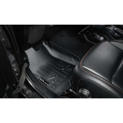 SMARTLINER Floor Liners for 2021-2025 Jeep Wrangler 4xe (With Trail-Rail system)