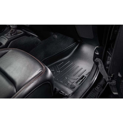 SMARTLINER Floor Liners for 2021-2025 Jeep Wrangler 4xe (Without Trail-Rail system)
