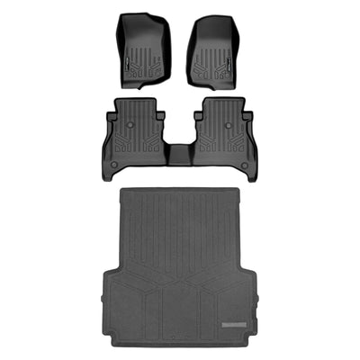 SmartCoverage™ Floor Liners For 2020-2026 Jeep Gladiator with Non Lockable Rear Underseat Storage