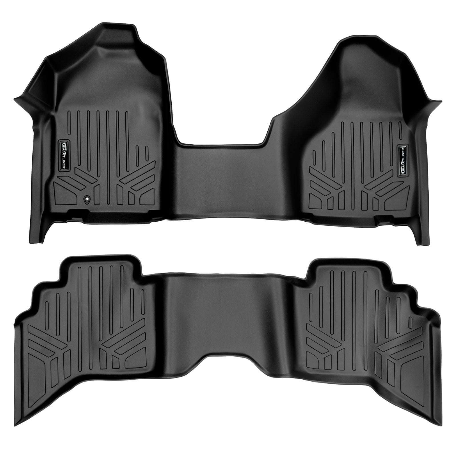 SMARTLINER Custom Fit Floor Liners For 2002-2008 Ram 1500 / 2003-2009 Ram 2500/3500 Quad Cab