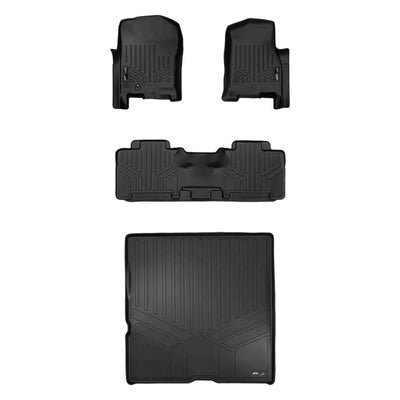 Smart Trim™ Floor Liners For 2007 - 2017 Ford Expedition/Lincoln Navigator ((2nd Row Bench) or Console)
